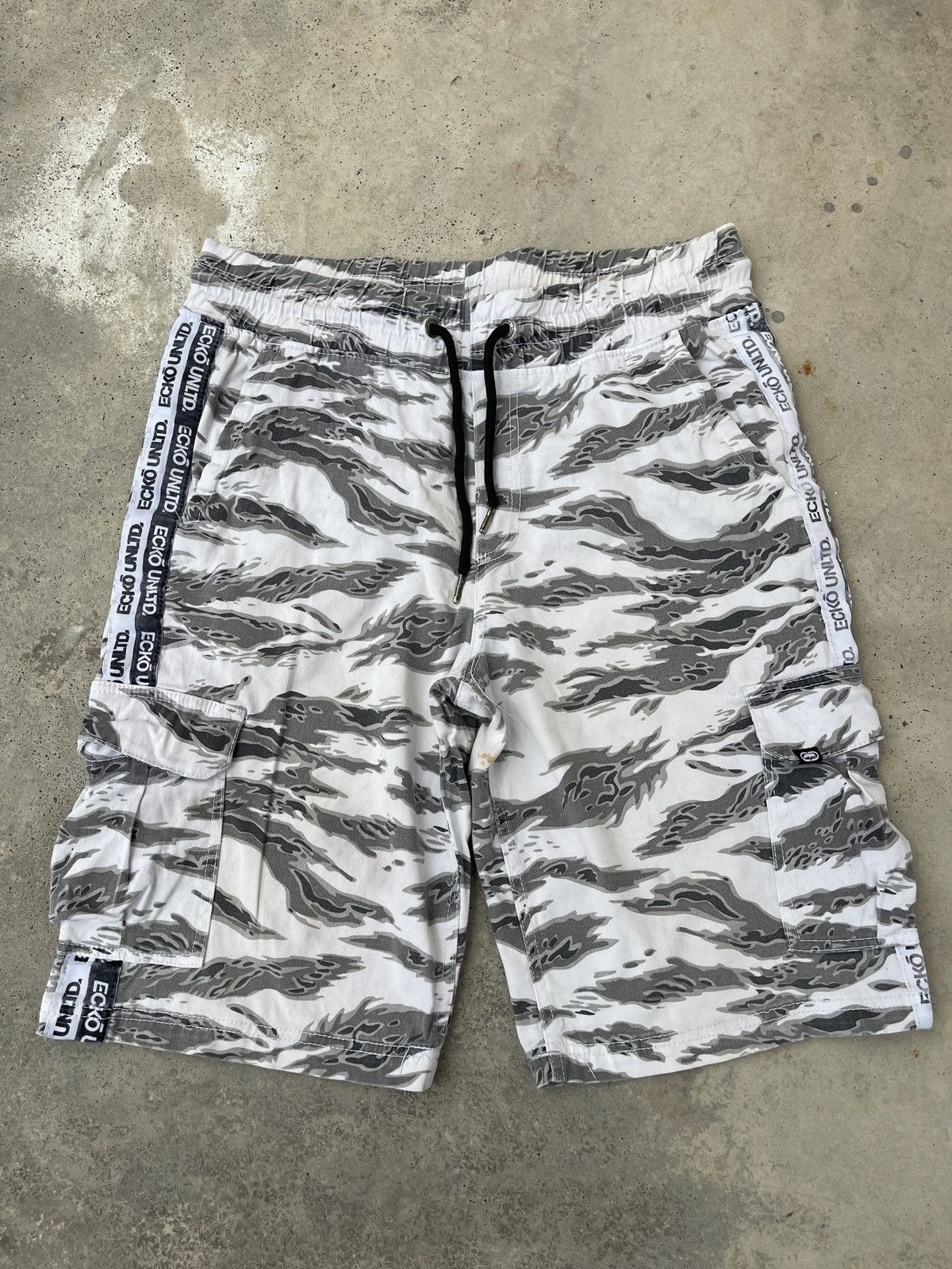 Ecko Unltd. × Japanese Brand × Vintage Ecko Unltd. Vintage Baggy Jorts Shorts Y2K Size US 33 - 1 Thumbnail