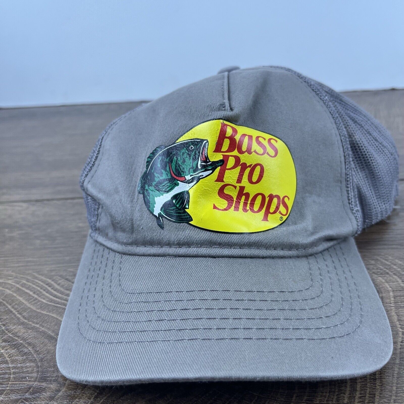 Other Bass Pro Shops Hat Gray Cap Adjustable Bass Pro Hat Gray Adu Size ONE SIZE - 2 Thumbnail