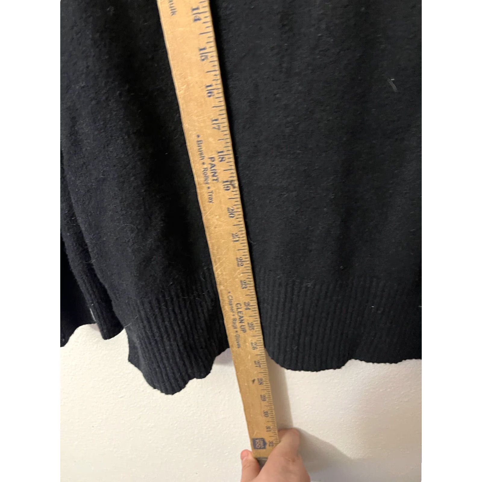 Abercrombie & Fitch ABERCROMBIE & FITCH Womens Sweater Knit Turtleneck Pullover Size M Black Size M / US 6-8 / IT 42-44 - 4 Thumbnail