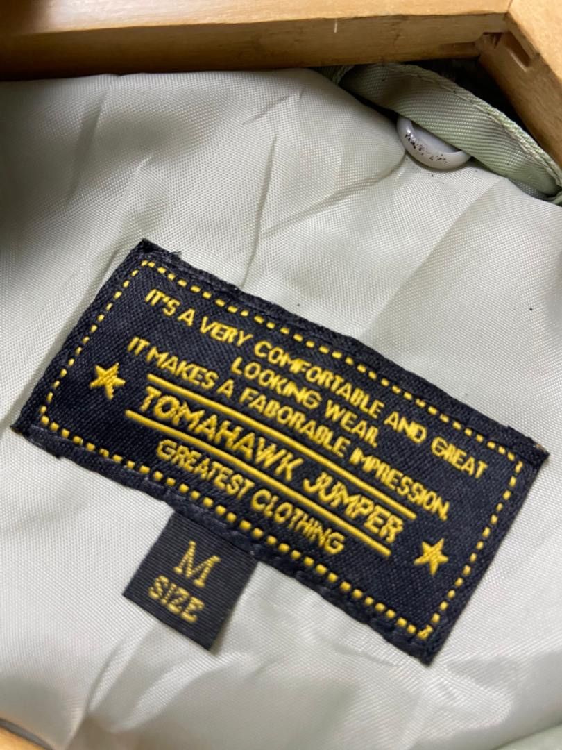 Japanese Brand Tomahawak Japanese Brand Flight Bomber Jacket (189) Size US M / EU 48-50 / 2 - 3 Thumbnail