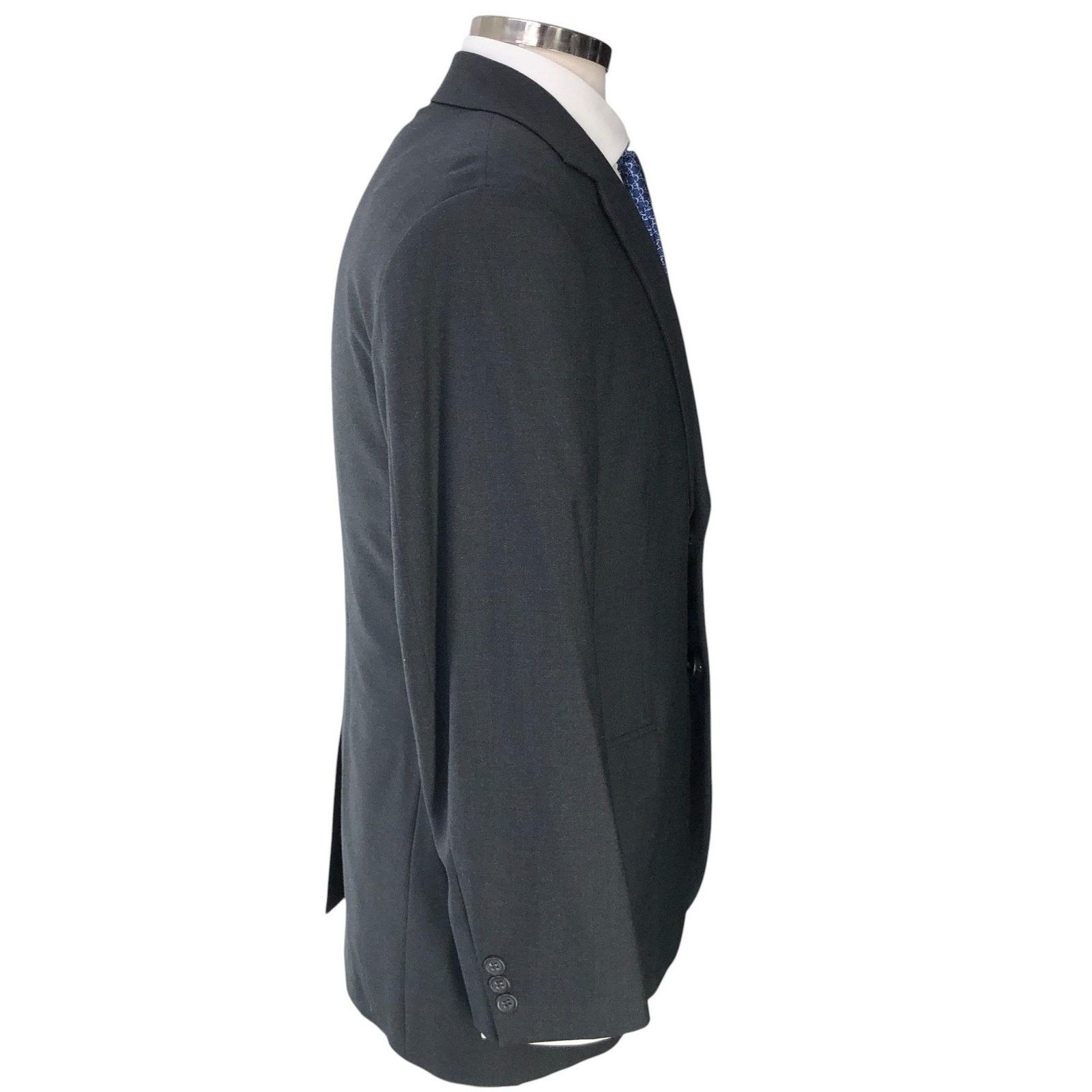 Brooks Brothers Brooks Brothers Sport Coat 38S Gray Stretch Wool Suit Jacket Size 38S - 11 Thumbnail