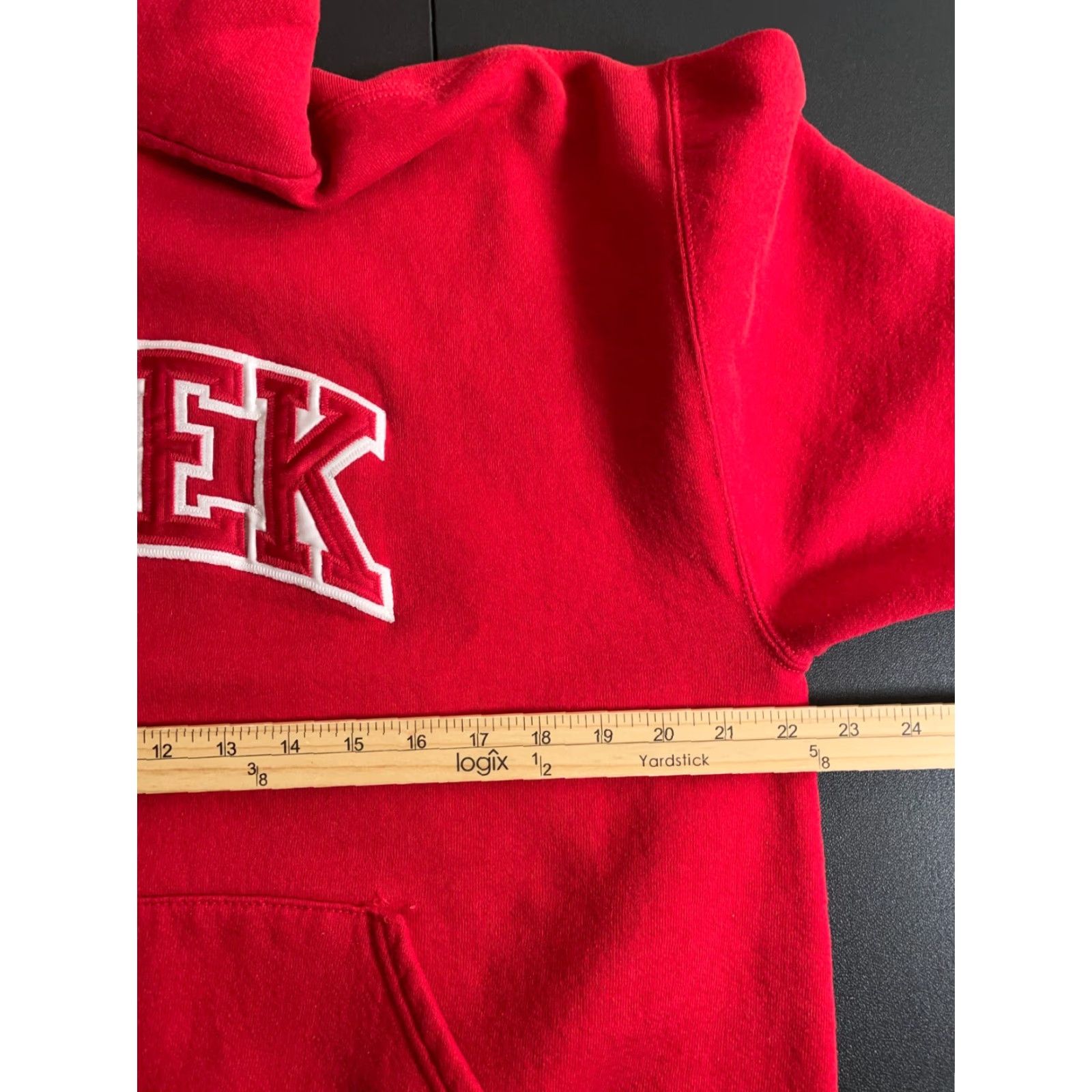 Russell Athletic VINTAGE Russell Athletic Hoodie Crew Neck 90s Red Embroidered Adult Large Logo Graphic Print Sweatshirt 50/50 Mens Size US L / EU 52-54 / 3 - 5 Thumbnail