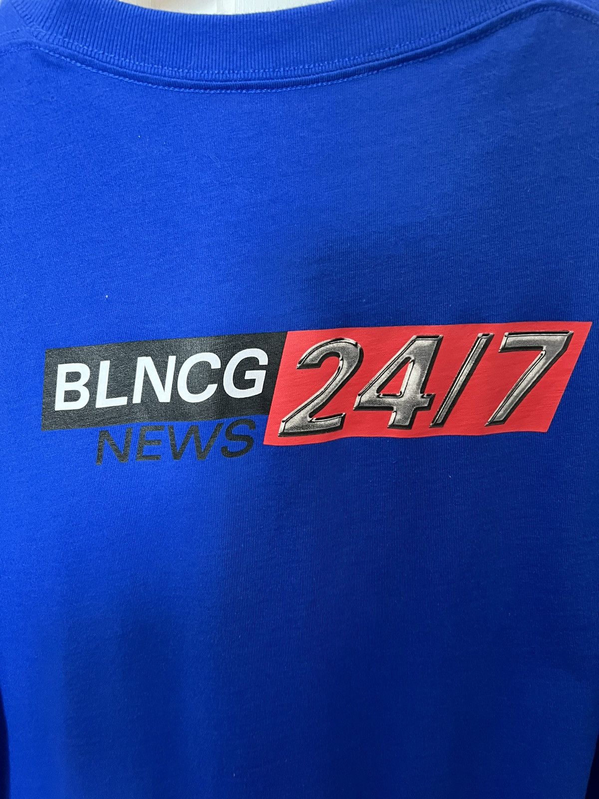 BALENCIAGA RARE NEWS 24/7 T-SHIRT