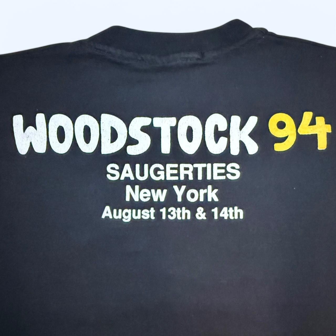 Band Tees × Vintage Rare Woodstock 1994 "2 More Days of Peace & Music" Vintage Size US L / EU 52-54 / 3 - 5 Thumbnail