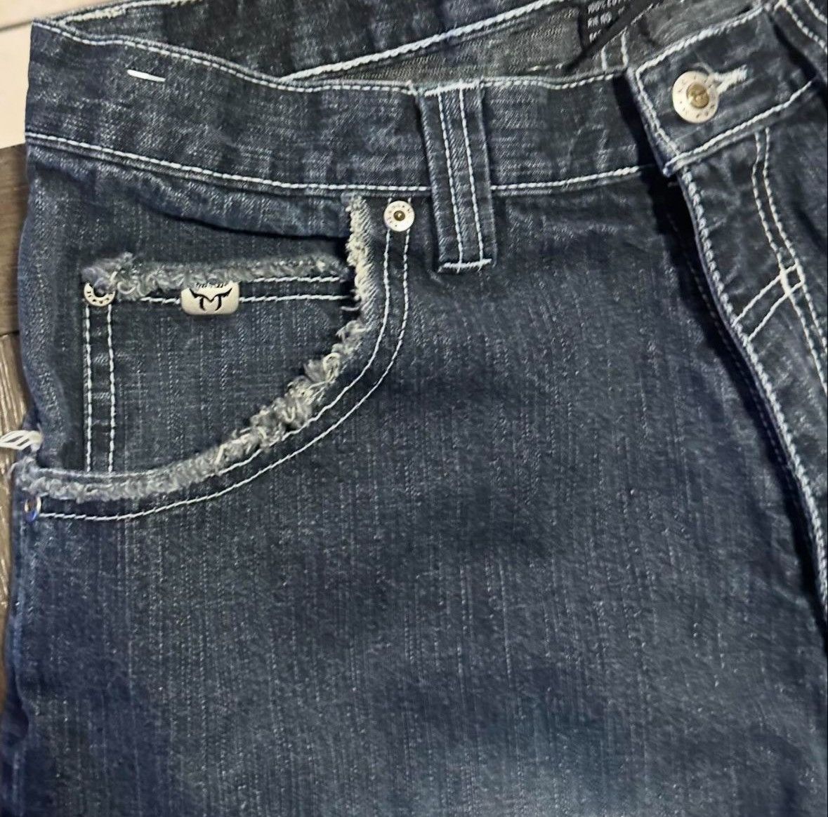 Vintage mjk jeans Size US 32 / EU 48 - 3 Thumbnail