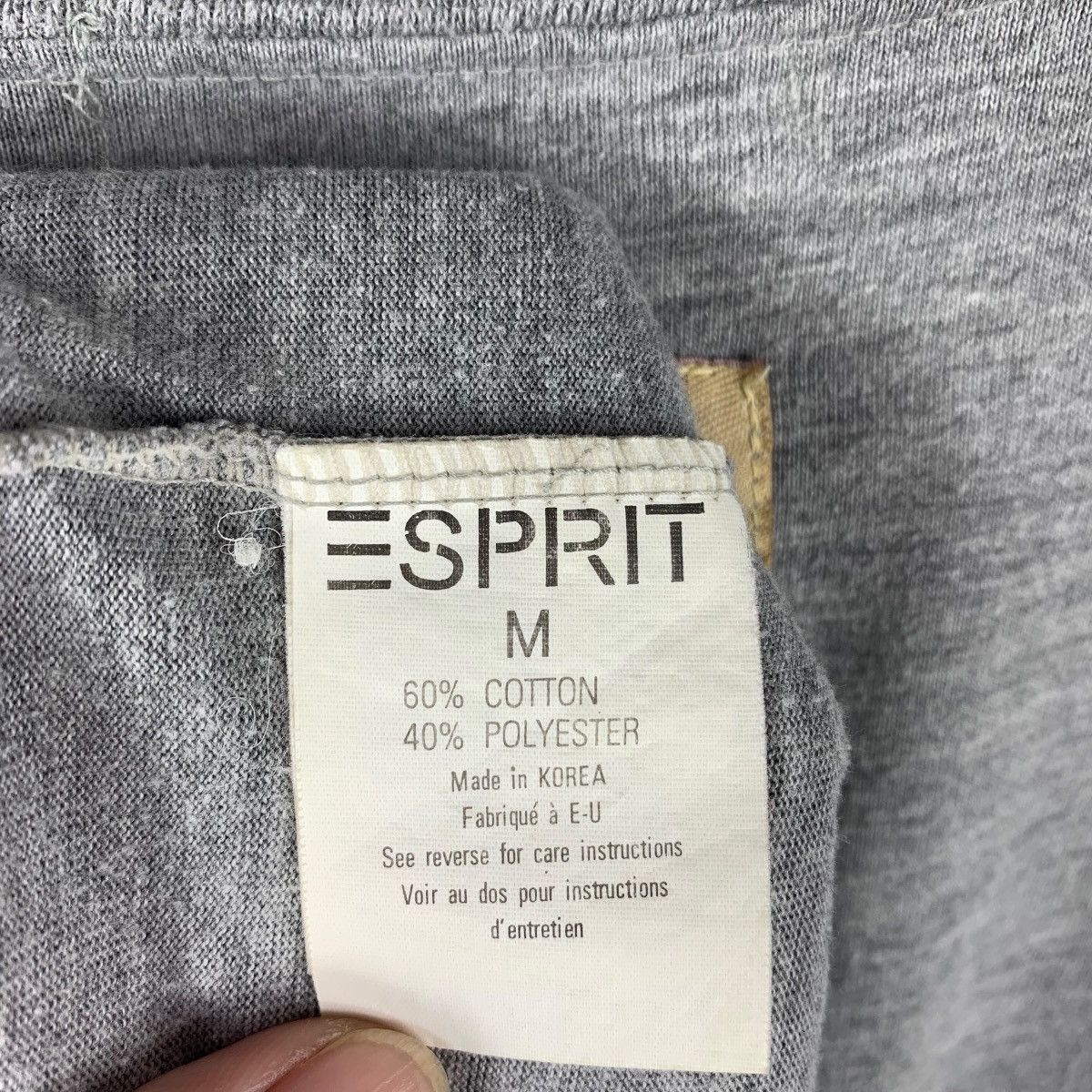 Esprit × Vintage Vintage ESPRIT big logo spellout tee Size US M / EU 48-50 / 2 - 11 Thumbnail
