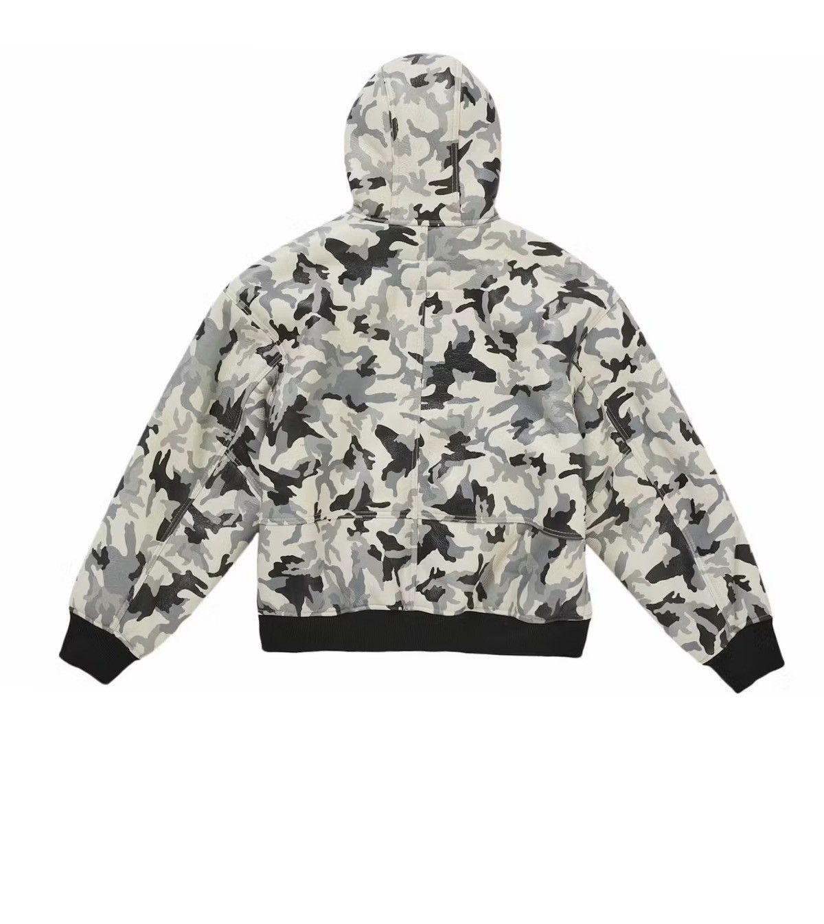 Supreme Supreme schott shearling leather jacket snow camo small Size US S / EU 44-46 / 1 - 2 Thumbnail