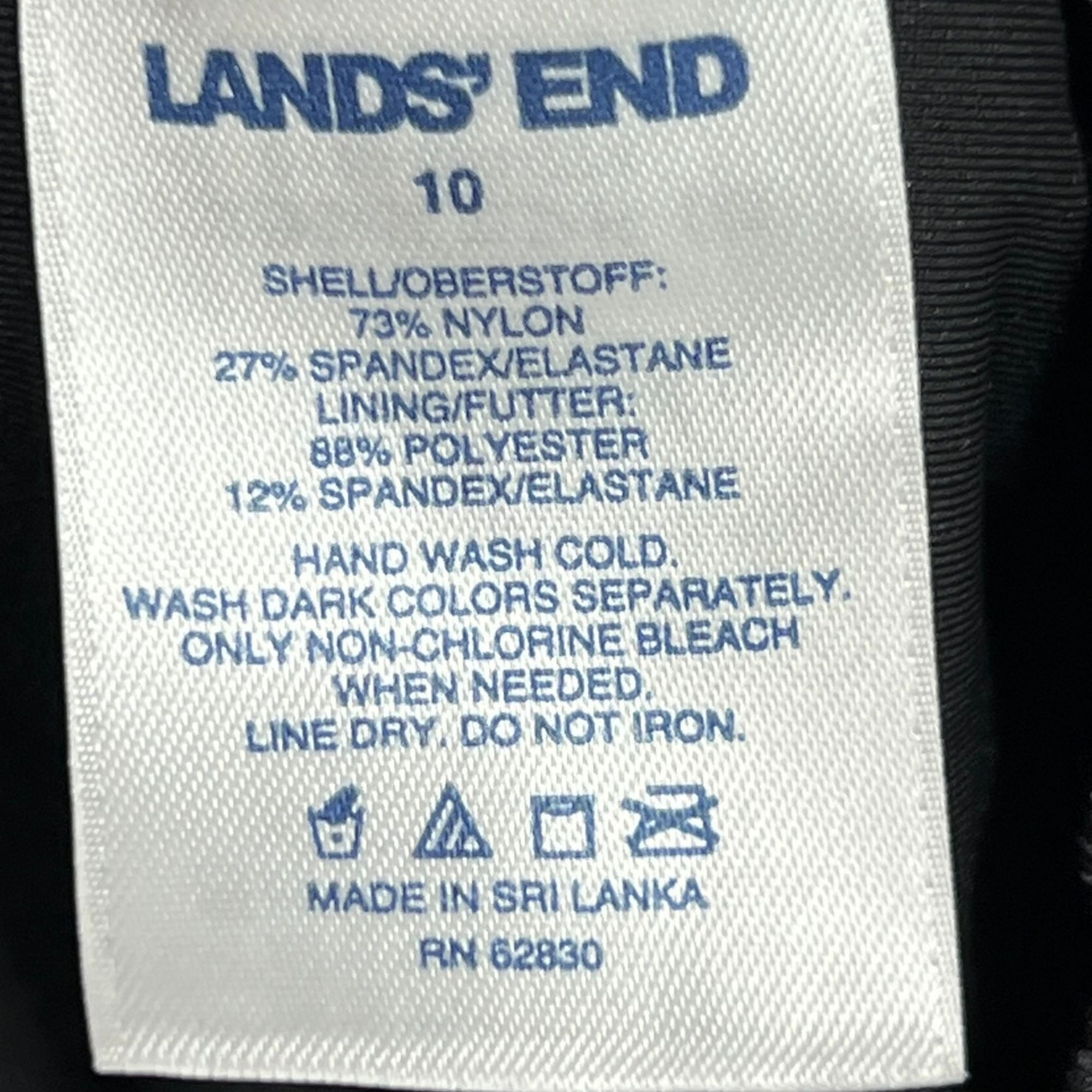 Lands' End NWT Lands’ End Tugless Soft Cup One-Piece Swimsuit – Purple Size ONE SIZE - 4 Thumbnail