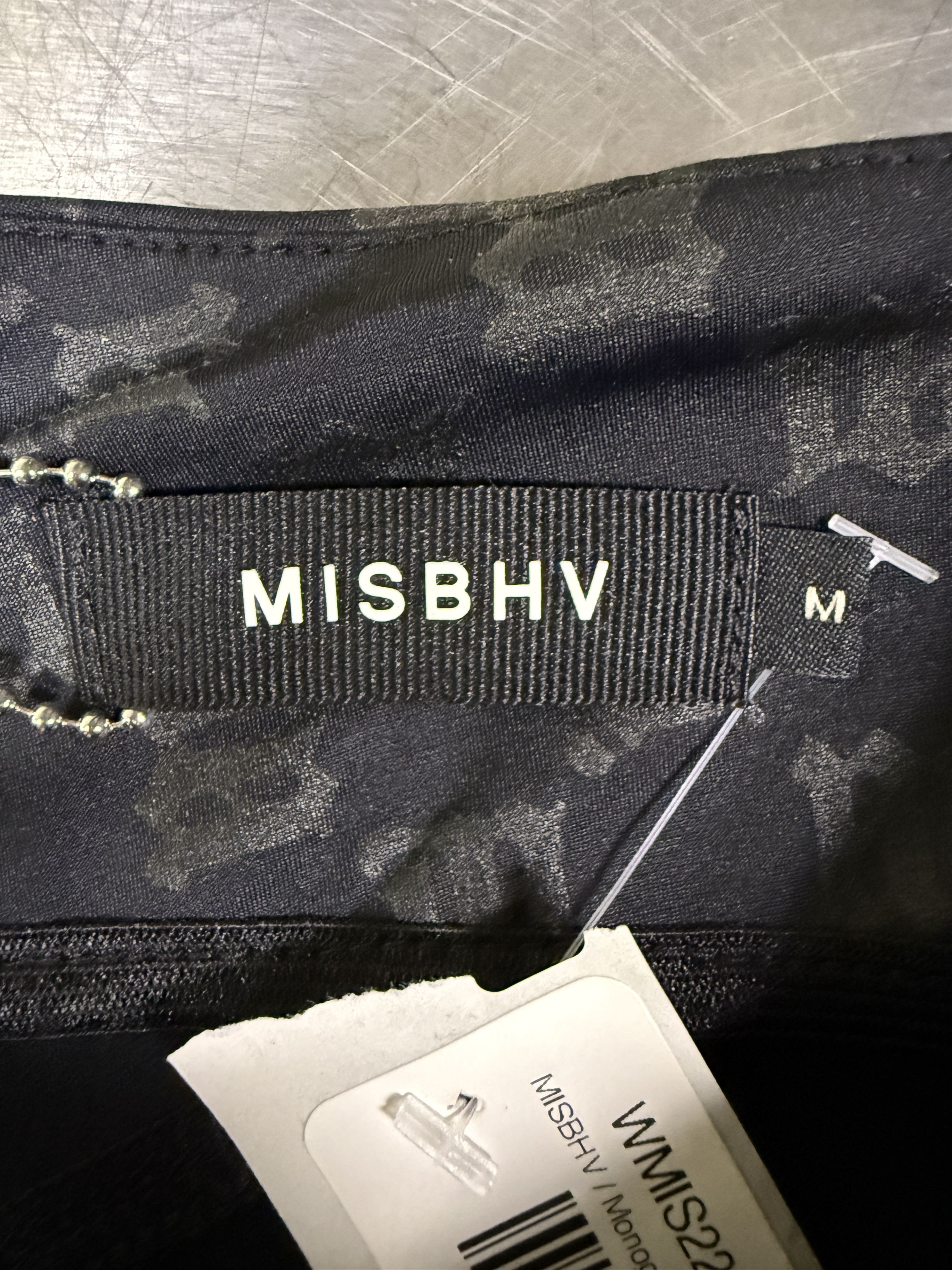 Misbhv $390 MISBHV Monogram Flared Trousers Size 28" / US 6 / IT 42 - 11 Thumbnail