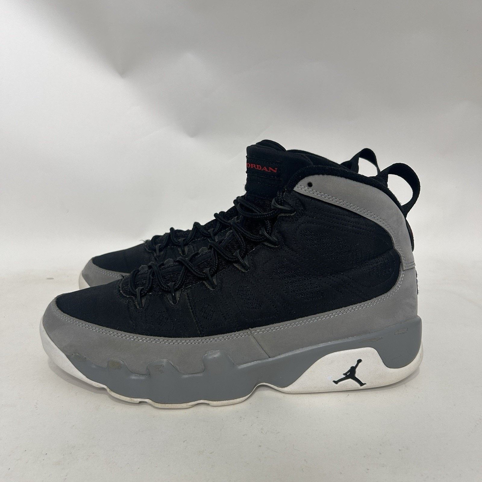 Jordan Brand Nike Air Jordan 9 Retro “Particle Grey/Black/Red” CT8019-060 Size US 9 / EU 42 - 6 Thumbnail