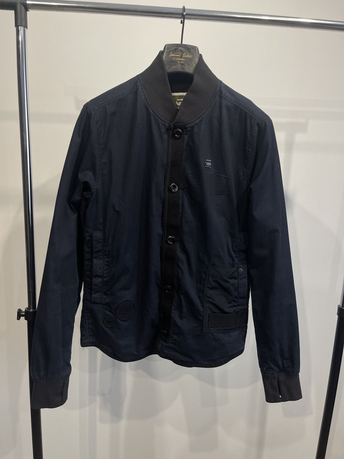 G-Star G-star raw bomber jacket blue M Size US M / EU 48-50 / 2 - 1 Thumbnail