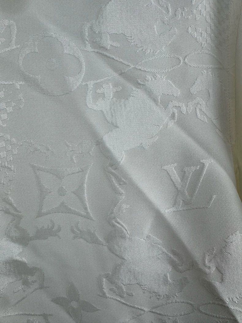 Louis Vuitton Louis Vuitton Fei Dong Turquoise Dark Jacquard Mulberry Si Size US S / EU 44-46 / 1 - 4 Thumbnail