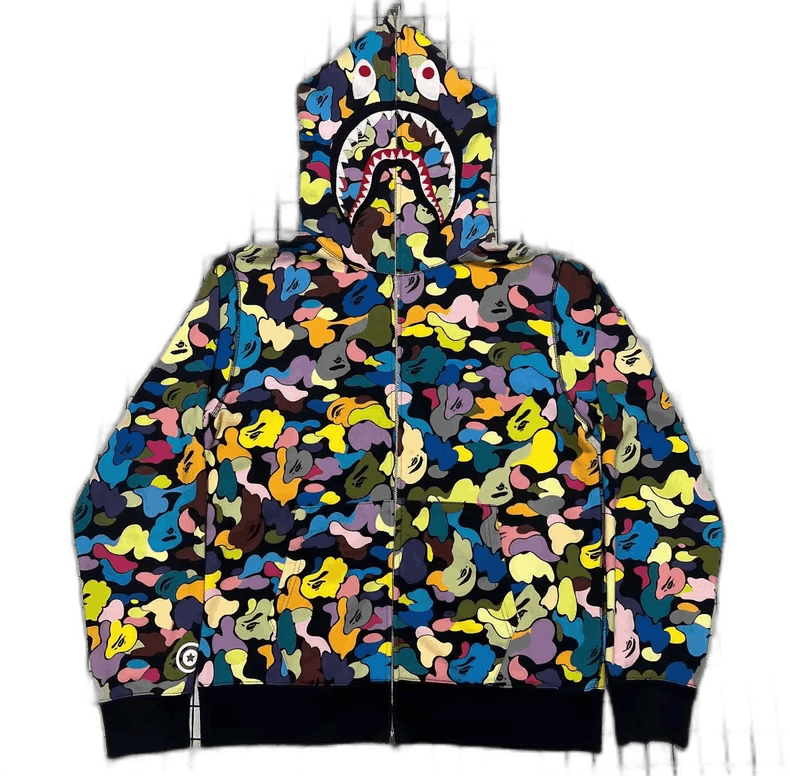 Bape Bape Shark Hoodie Night Glow Sakura Size US XL / EU 56 / 4 - 1 Thumbnail