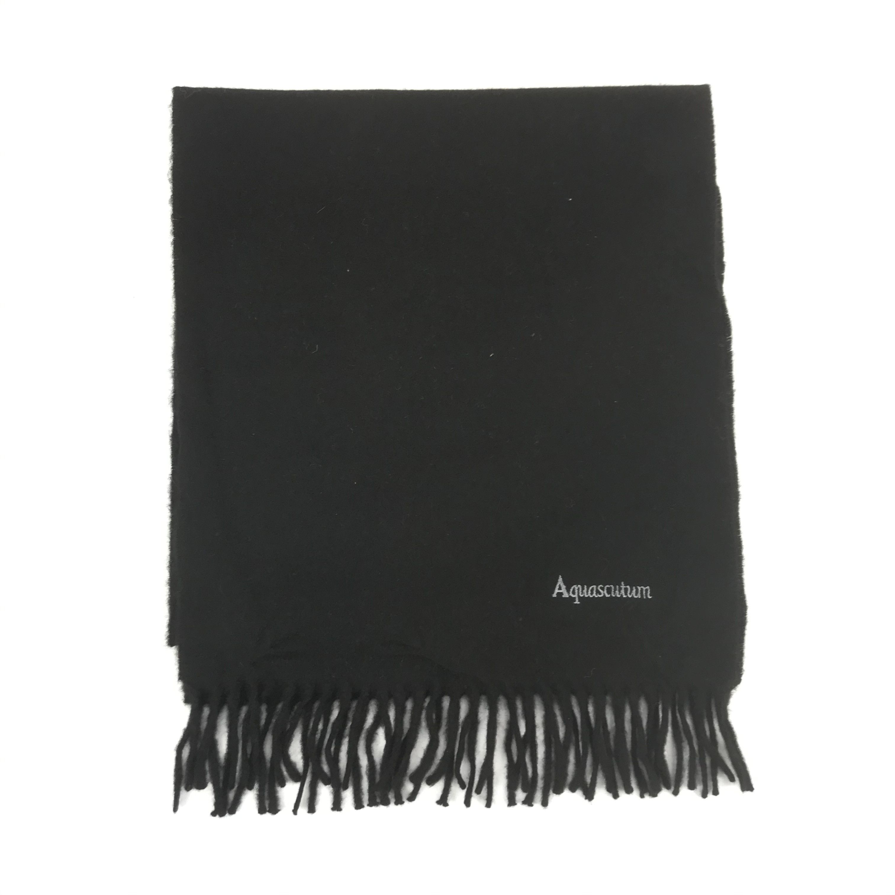 Aquascutum Vintage Aquascutum Scarf Muffler Cashmere Scarves Size ONE SIZE - 3 Thumbnail