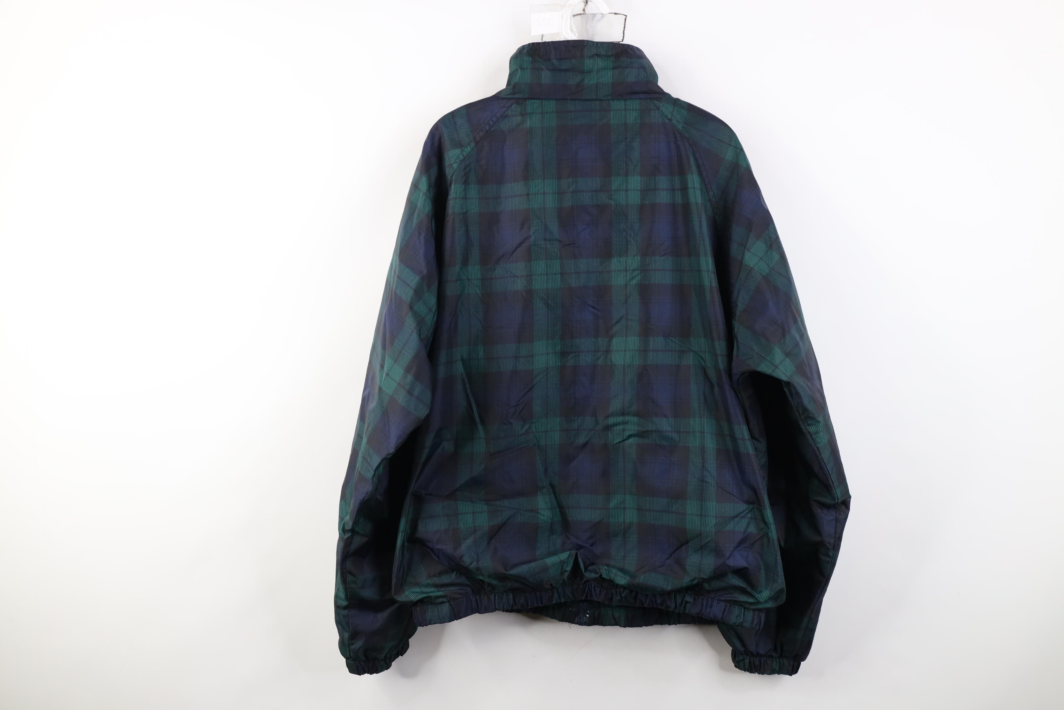 Vintage Vintage 90s Streetwear Windbreaker Bomber Jacket Tartan Size US L / EU 52-54 / 3 - 13 Thumbnail