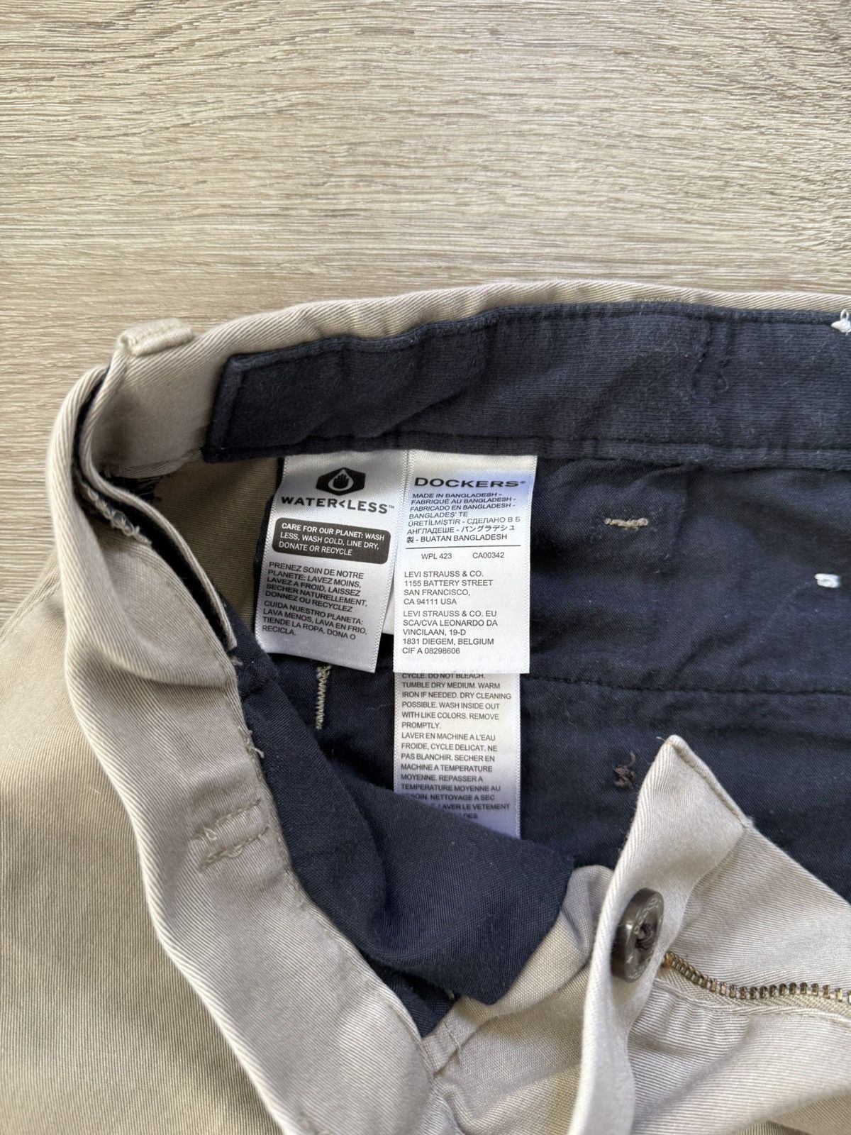 Dockers × Vintage Dockers pleated khaki Size US 36 / EU 52 - 3 Thumbnail