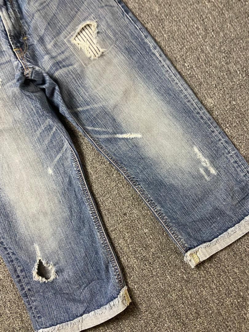 Edwin Edwin 503 Premium Distressed Cropped Jeans (197) Size US 30 / EU 46 - 11 Thumbnail