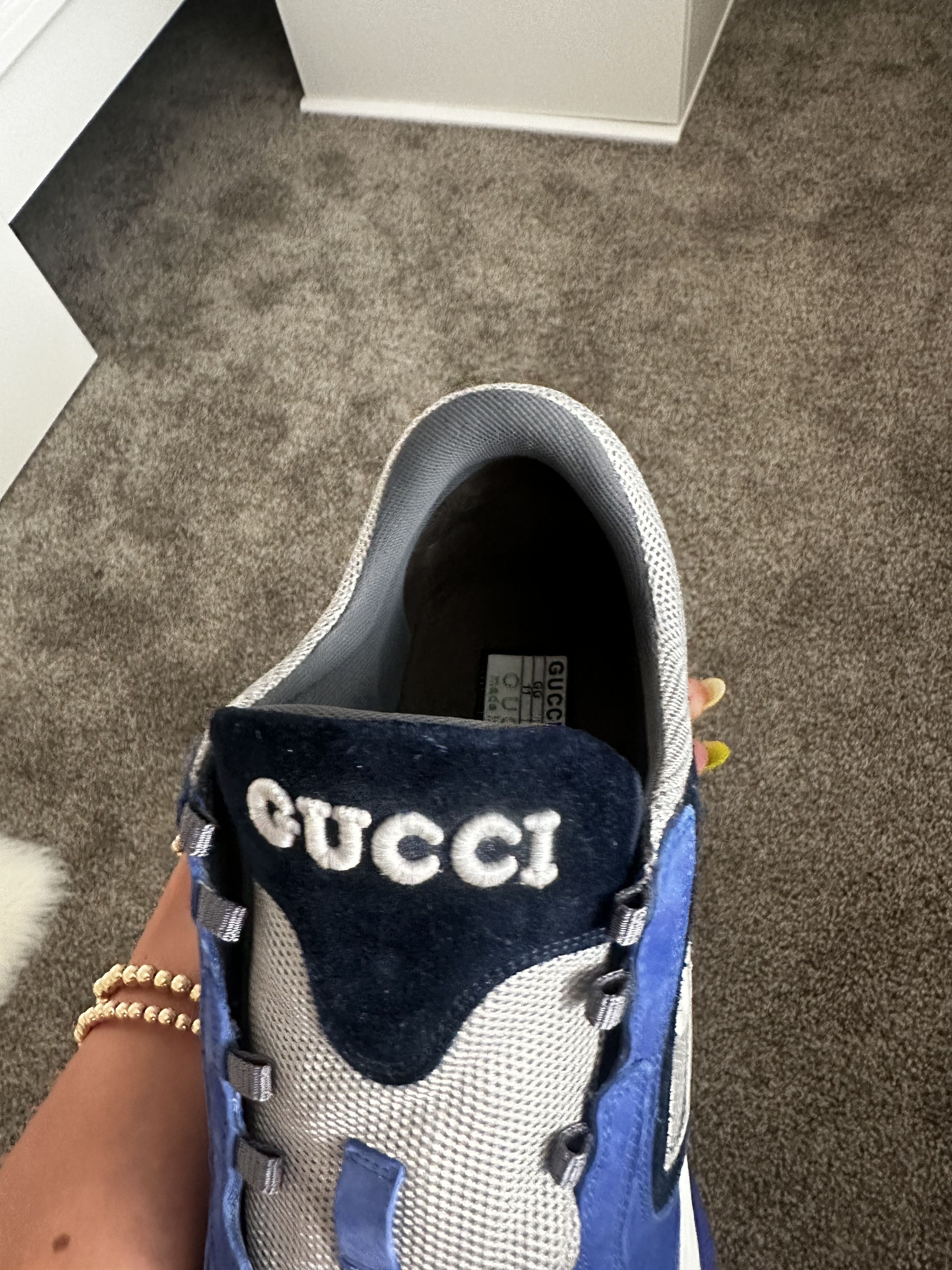 Gucci Gucci Run Lace-Up Sneaker Size US 11 / EU 44 - 4 Thumbnail