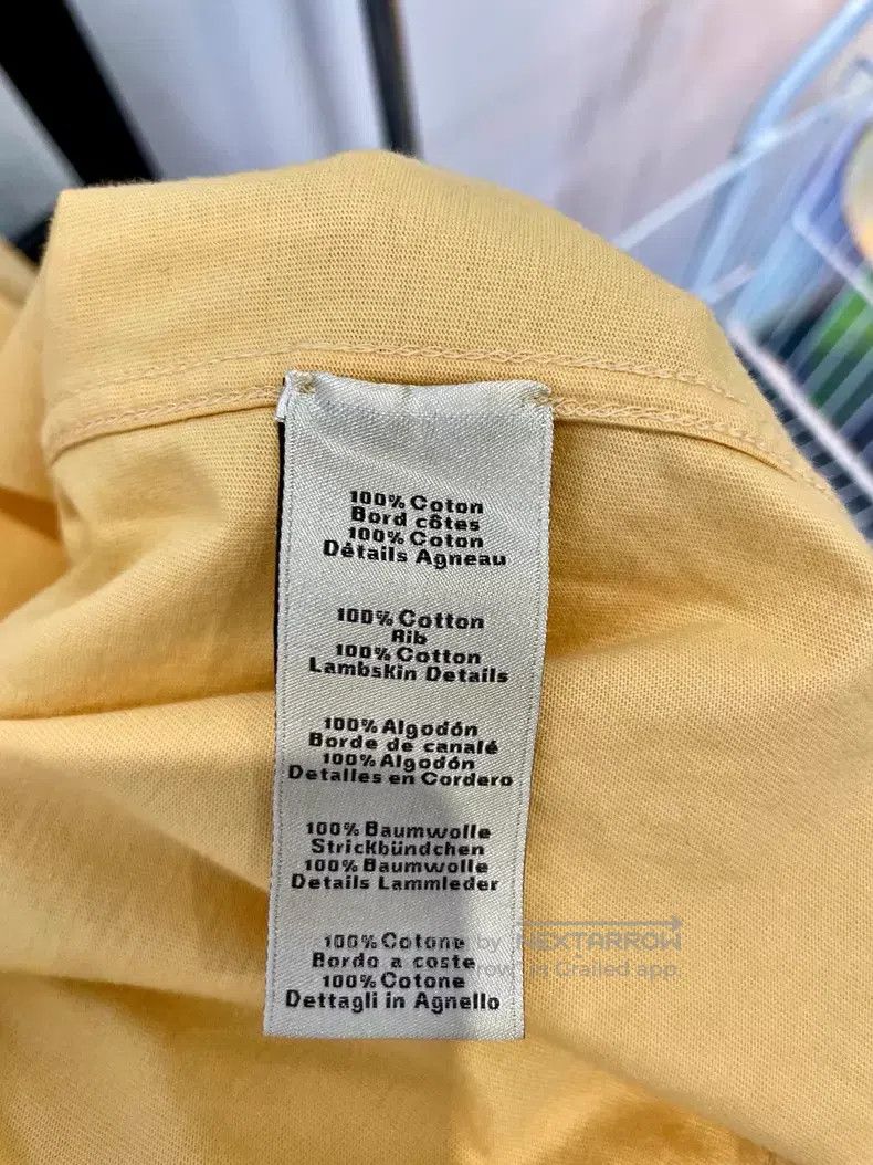Hermes Hermes Solid Color Leather Detail Round Neck Straight Slee Size US XL / EU 56 / 4 - 5 Thumbnail