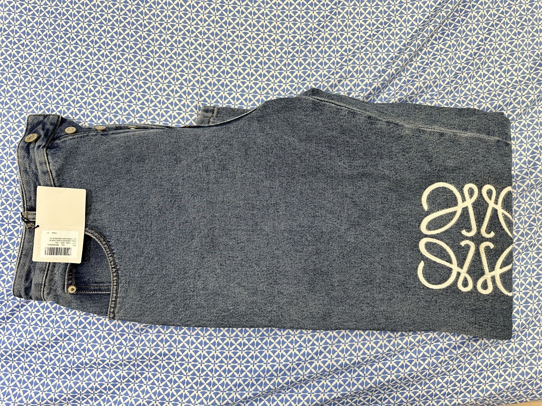 Loewe Anagram Baggy Jeans Size US 34 / EU 50 - 4 Thumbnail