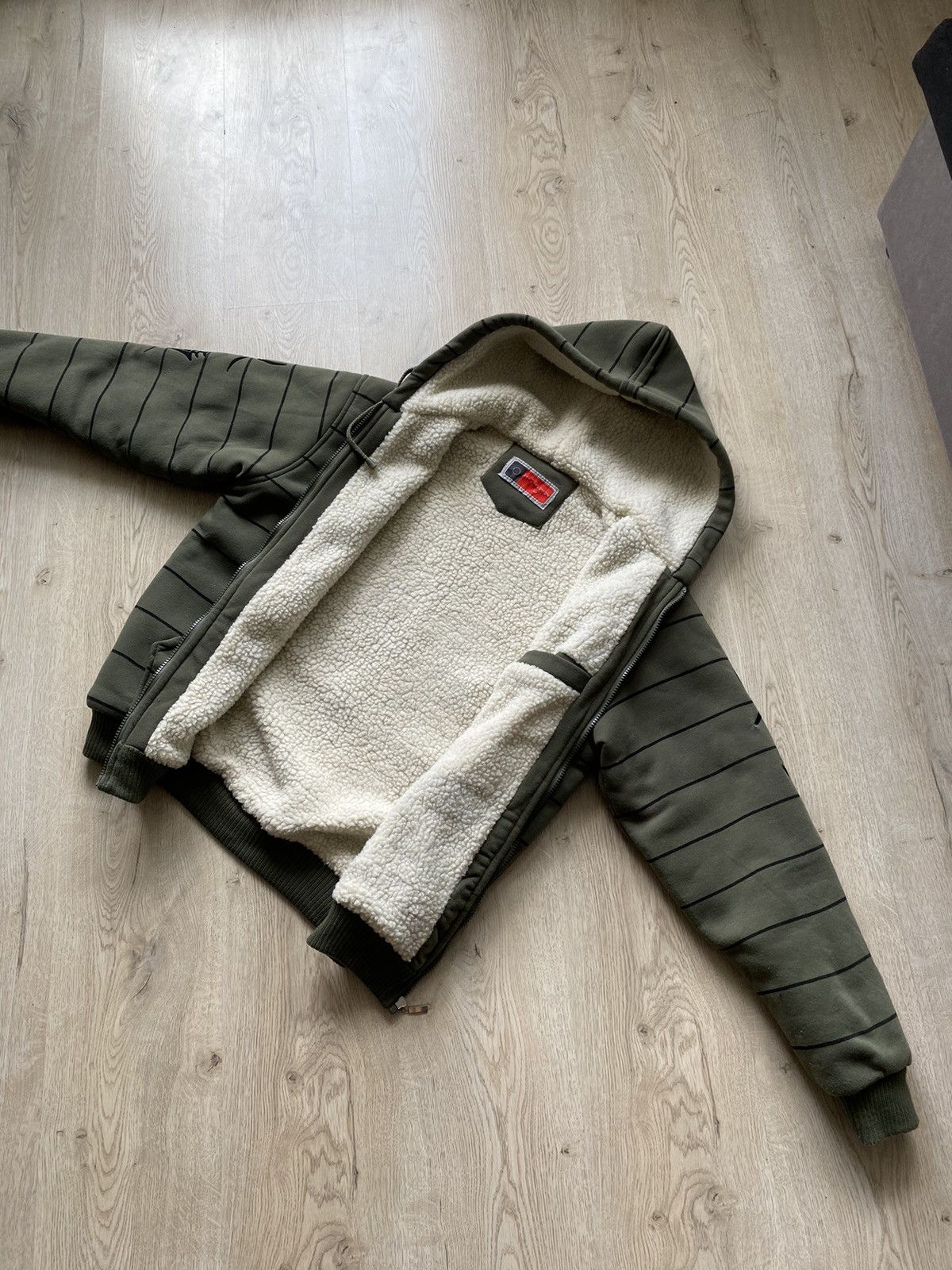 Hysteric Glamour × If Six Was Nine × Le Grande Bleu (L.G.B.) Vintage Tribal Zip Hoodie Mohair Japanese Cropped Boxy Hype Size US L / EU 52-54 / 3 - 10 Thumbnail
