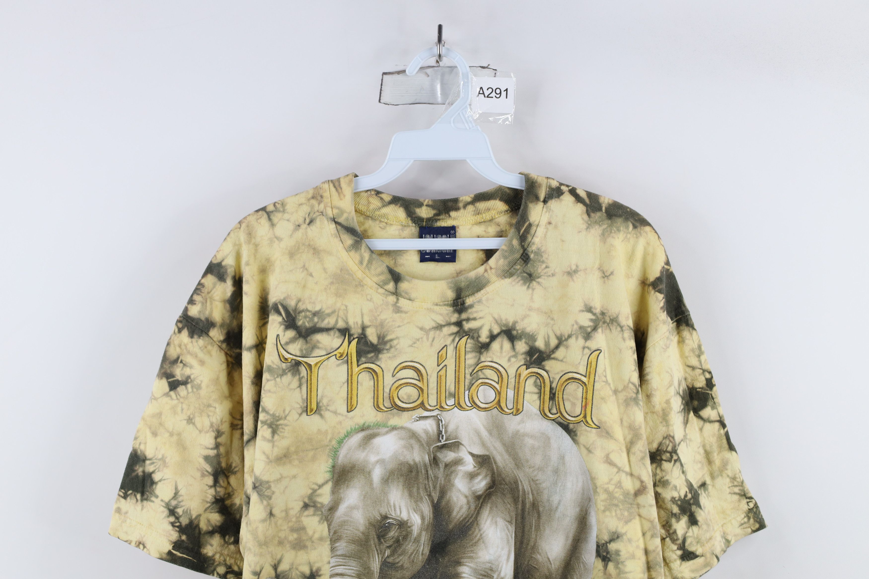 Vintage Vintage 90s Y2K Streetwear Thailand Elephant Soccer T-Shirt Size US L / EU 52-54 / 3 - 2 Thumbnail
