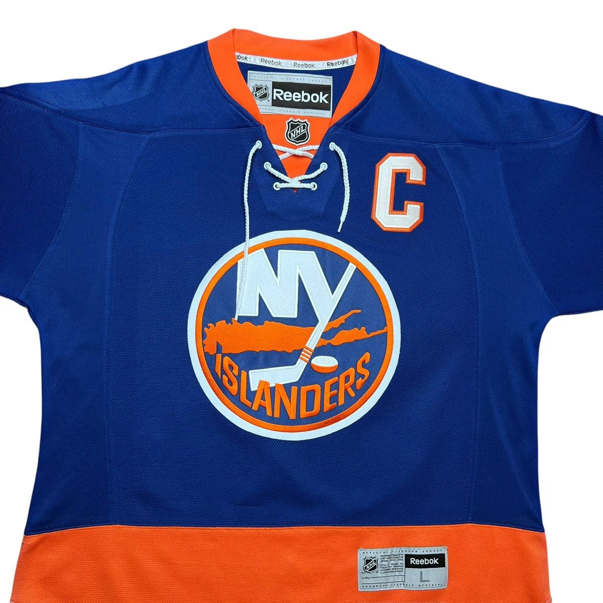 Reebok New York Islanders Tavares Inaugural Season Reebok Jersey Size US L / EU 52-54 / 3 - 5 Thumbnail