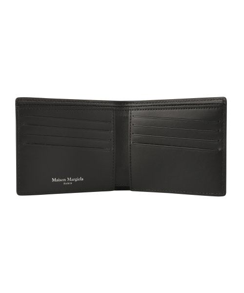 Maison Margiela o1s22i1n1124 Size: OS / Four Stitches Bifold Wallet in Black Size ONE SIZE - 4 Thumbnail