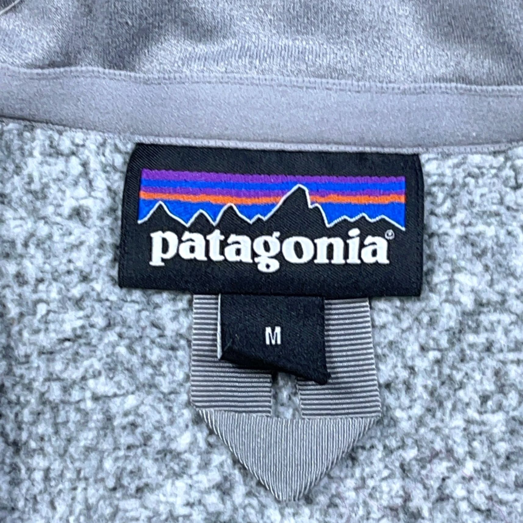 Patagonia Patagonia Sweater Women Large Gray Pullover Half Zip Classic Knit Embroidered Logo Zipper Raglan Sleeve Size L / US 10 / IT 46 - 6 Thumbnail