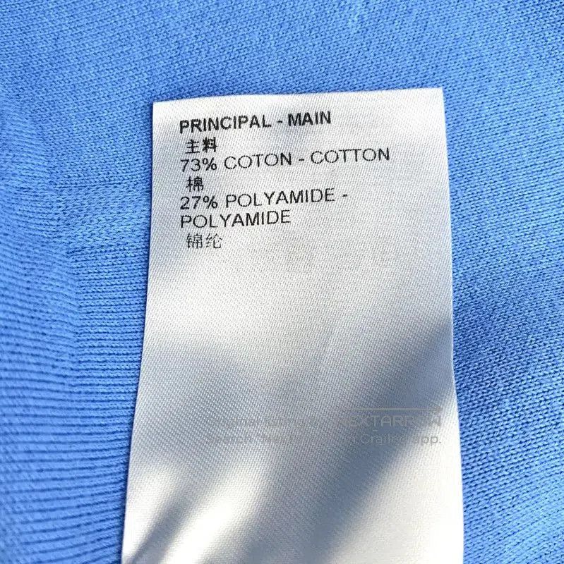 Louis Vuitton Louis Vuitton Blue Cotton Women's T. Size XS / US 0-2 / IT 36-38 - 7 Thumbnail