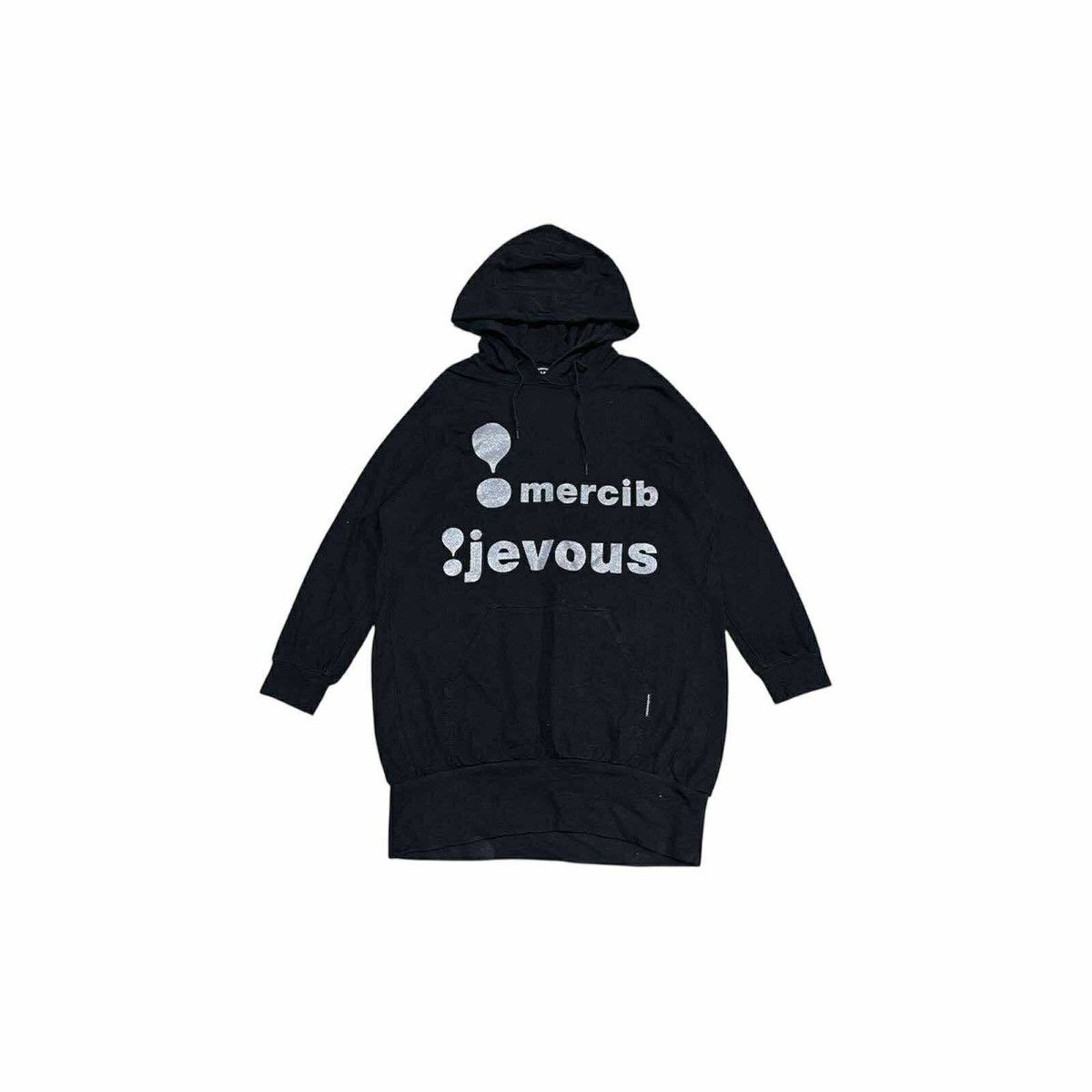 Issey Miyake 🔥Vintage Mercibeaucoup Issey Miyake Wide Hoodie Glitter Logo Size US XXL / EU 58 / 5 - 1 Thumbnail