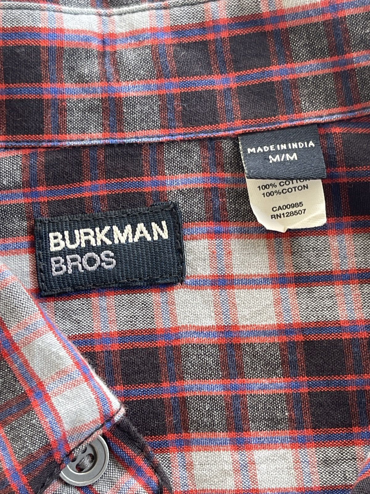 Burkman Bros Burkman Bros Paint Splatted Flannel Shirt Size US M / EU 48-50 / 2 - 11 Thumbnail