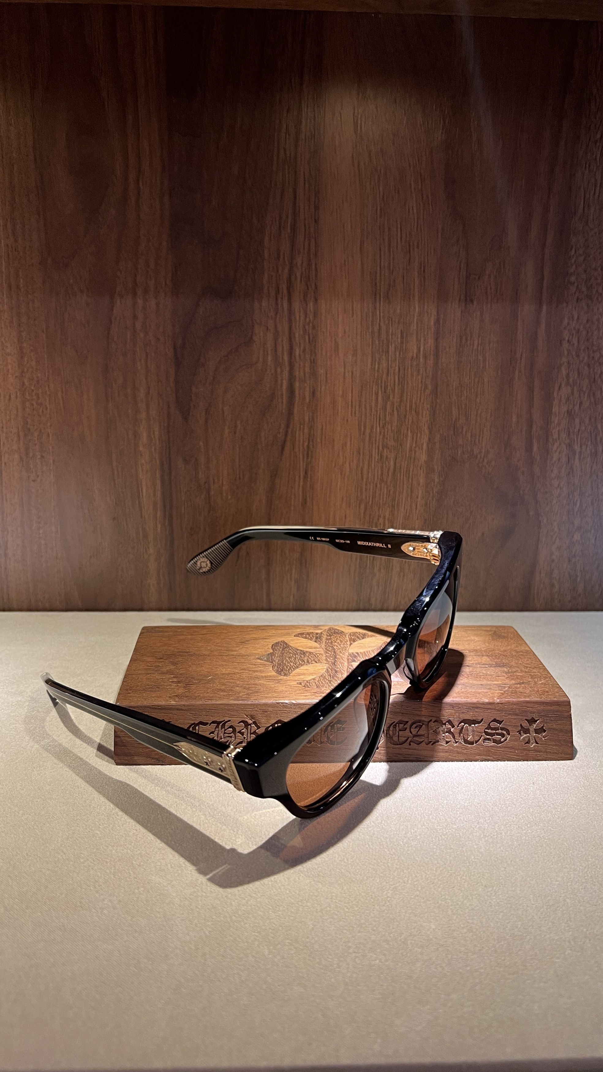 Chrome Hearts CHROME HEARTS MIDIXATHRILL II SUNGLASSES Size ONE SIZE - 6 Thumbnail