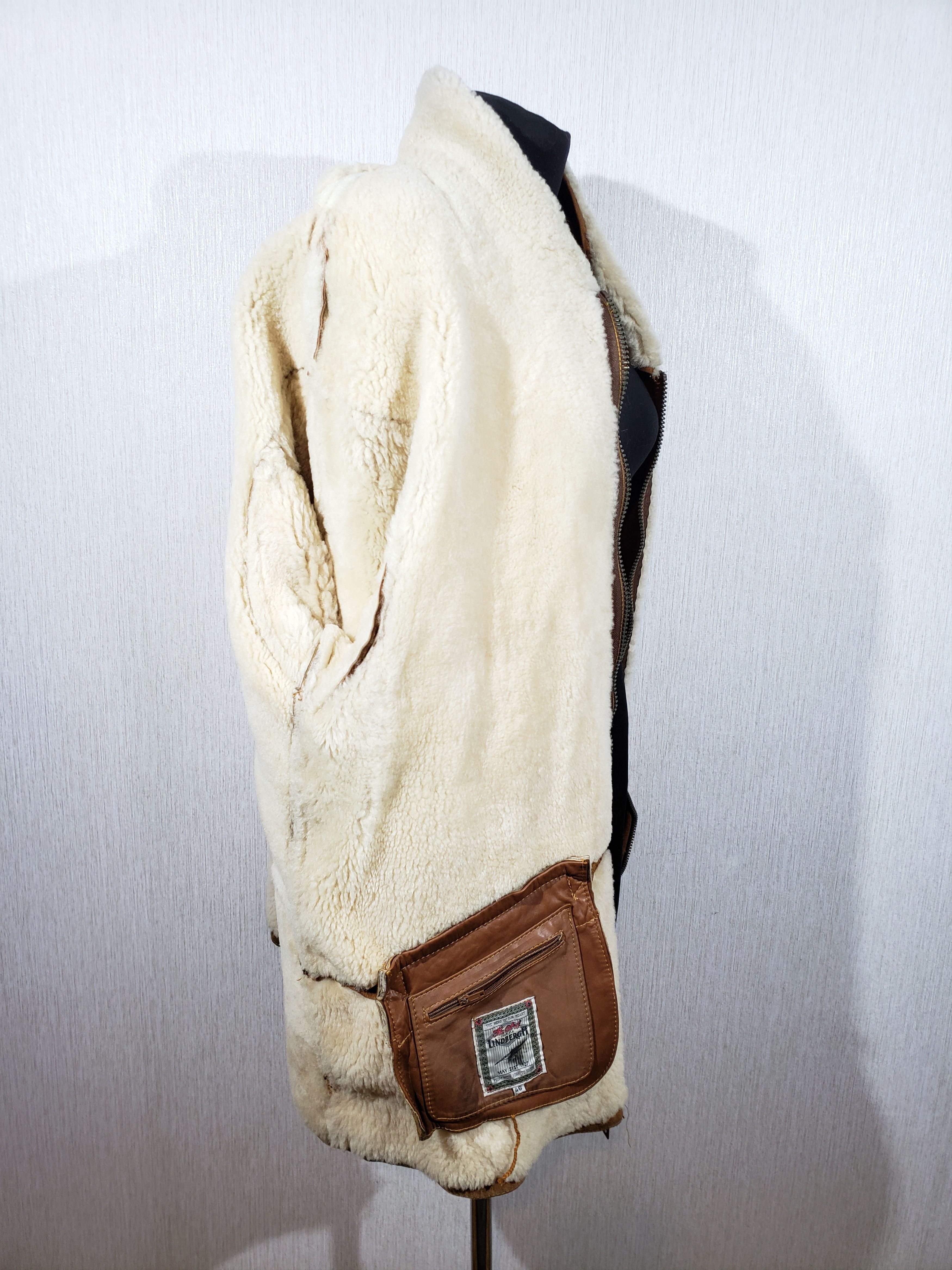 Other Reliable brown sheepskin coat for men. Size US L / EU 52-54 / 3 - 5 Thumbnail