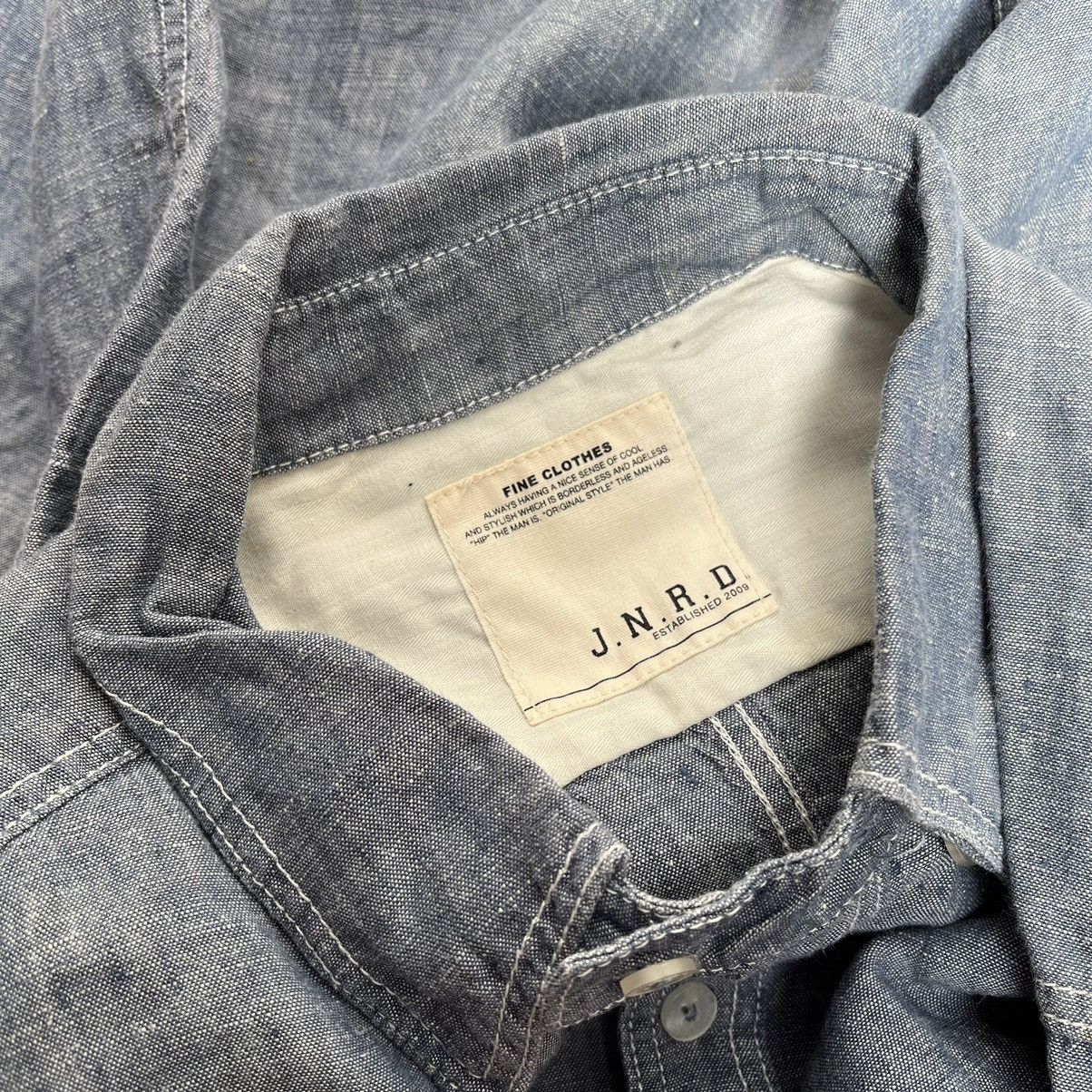 Japanese Brand Chambray J.N.R.D SUPERIOR GARMENT Japan Work Wear Size US M / EU 48-50 / 2 - 7 Thumbnail