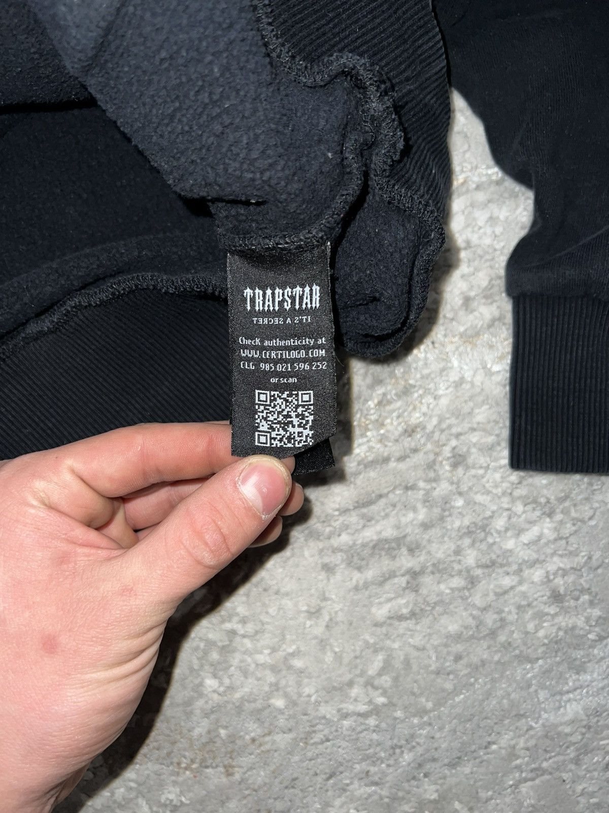 Trapstar London × Vintage TRAPSTAR BIG LOGO HOODIE RARE HYPE Y2K SWEATSHIRT CREWNECK Size US L / EU 52-54 / 3 - 6 Thumbnail