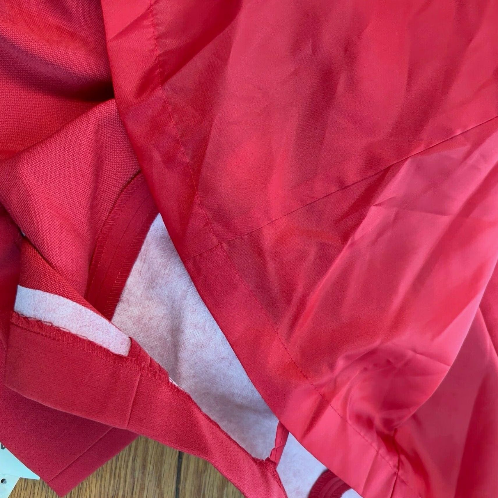 Vintage Gallery Trench Coat Womens Lipstick Red Water Repellent Lined Long Coat Small Size S / US 4 / IT 40 - 6 Thumbnail