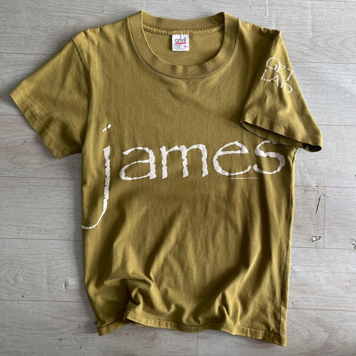 Band Tees 90s James band tee (get laid) Size US S / EU 44-46 / 1 - 1 Thumbnail