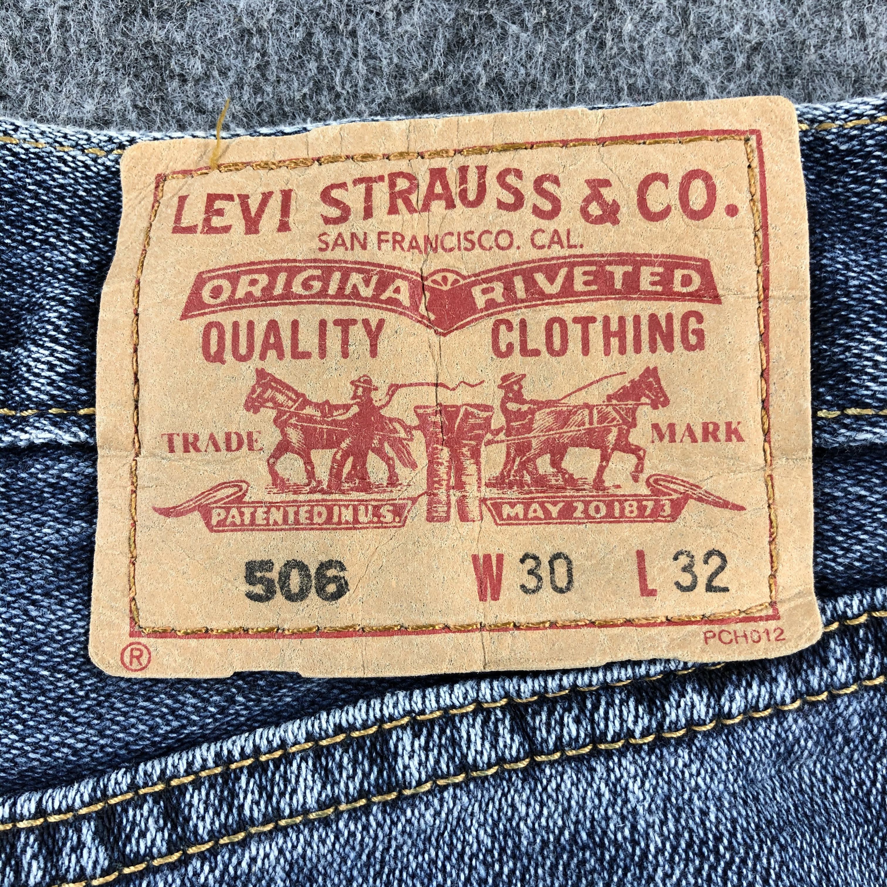 Levi's Vintage Blue Wash Levis 506 Jeans-J2343 Size US 29 - 5 Thumbnail