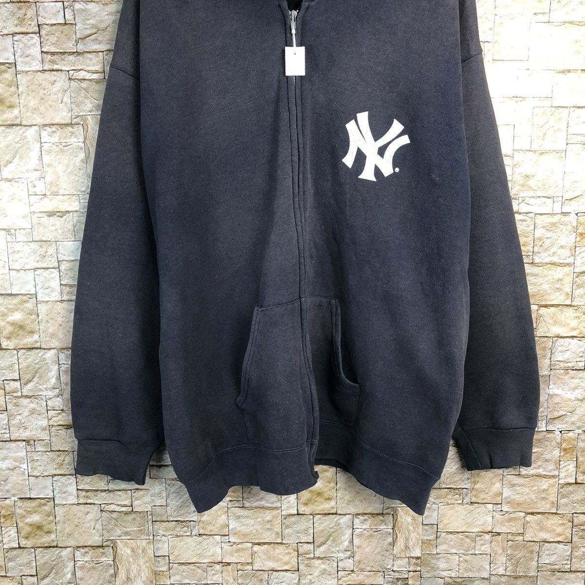 Lee DL Lee New York heivyweight vintage Dark Blue Hoodie #A285 Size US XL / EU 56 / 4 - 3 Thumbnail