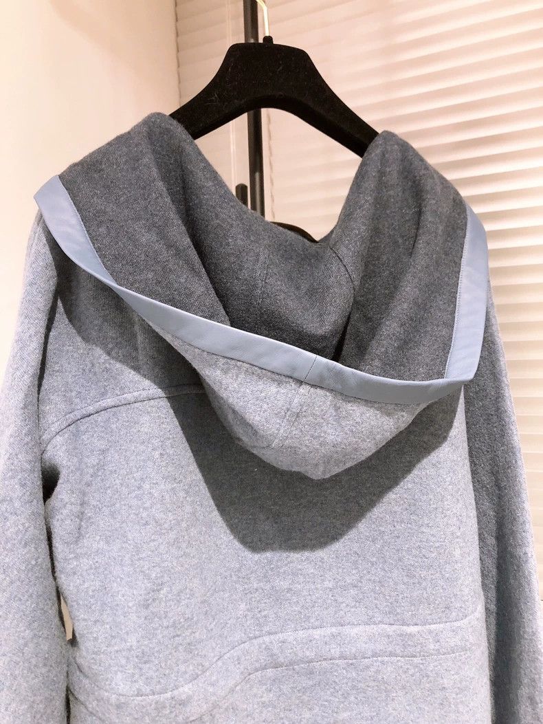 Loro Piana LORO PIANA Bathrobe style double layer cashmere hooded jac Size M / US 6-8 / IT 42-44 - 6 Thumbnail