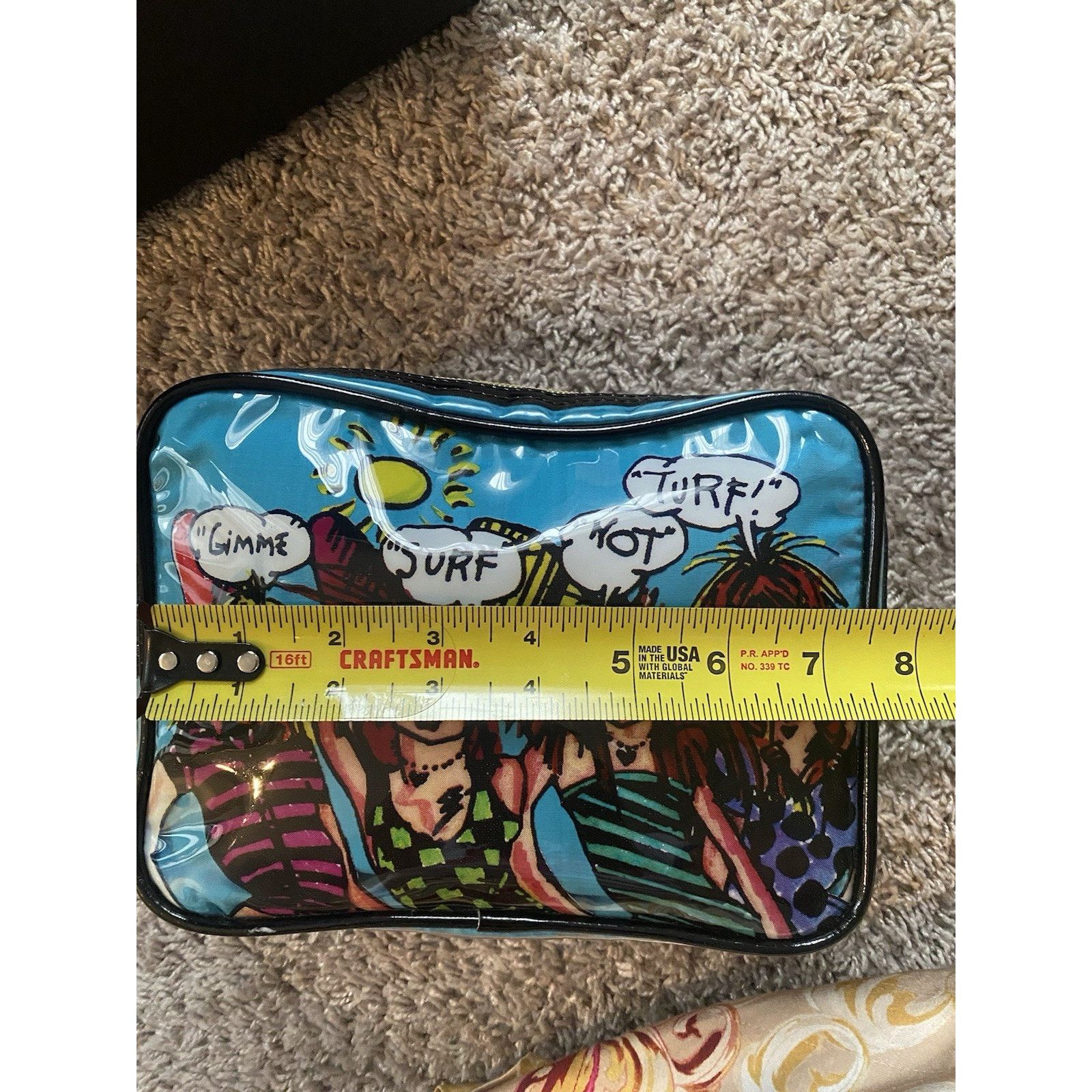 Betsey Johnson Betsyville By Betsy Johnson Makeup Bag, Y2K Size ONE SIZE - 10 Thumbnail