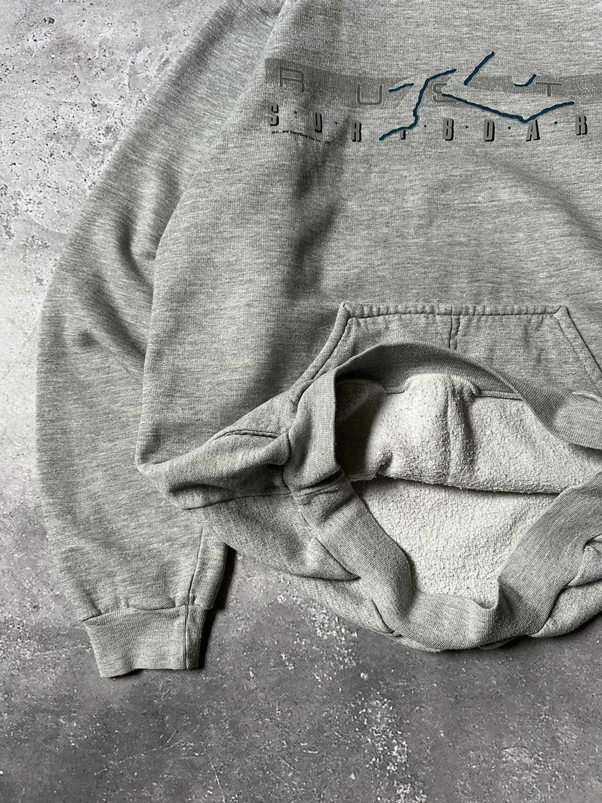 Rusty × Vintage Vintage 1992 Rusty Surfboards Hoodie Size US M / EU 48-50 / 2 - 7 Thumbnail