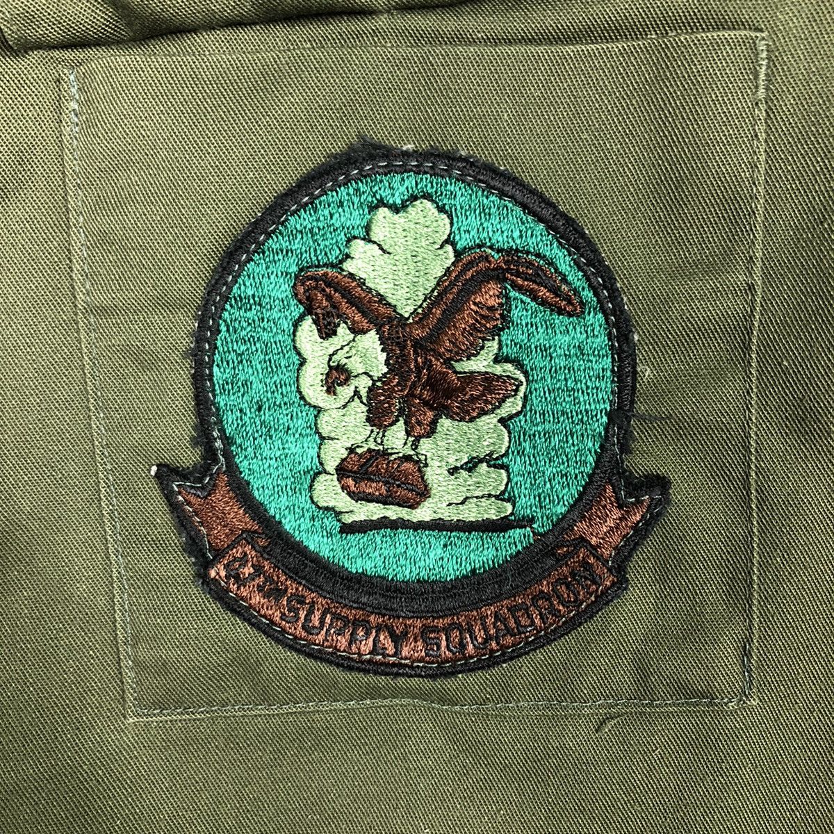 Vintage 📌Vintage OG-507 Shirt Jacket Military US Air Force Size US M / EU 48-50 / 2 - 16 Thumbnail