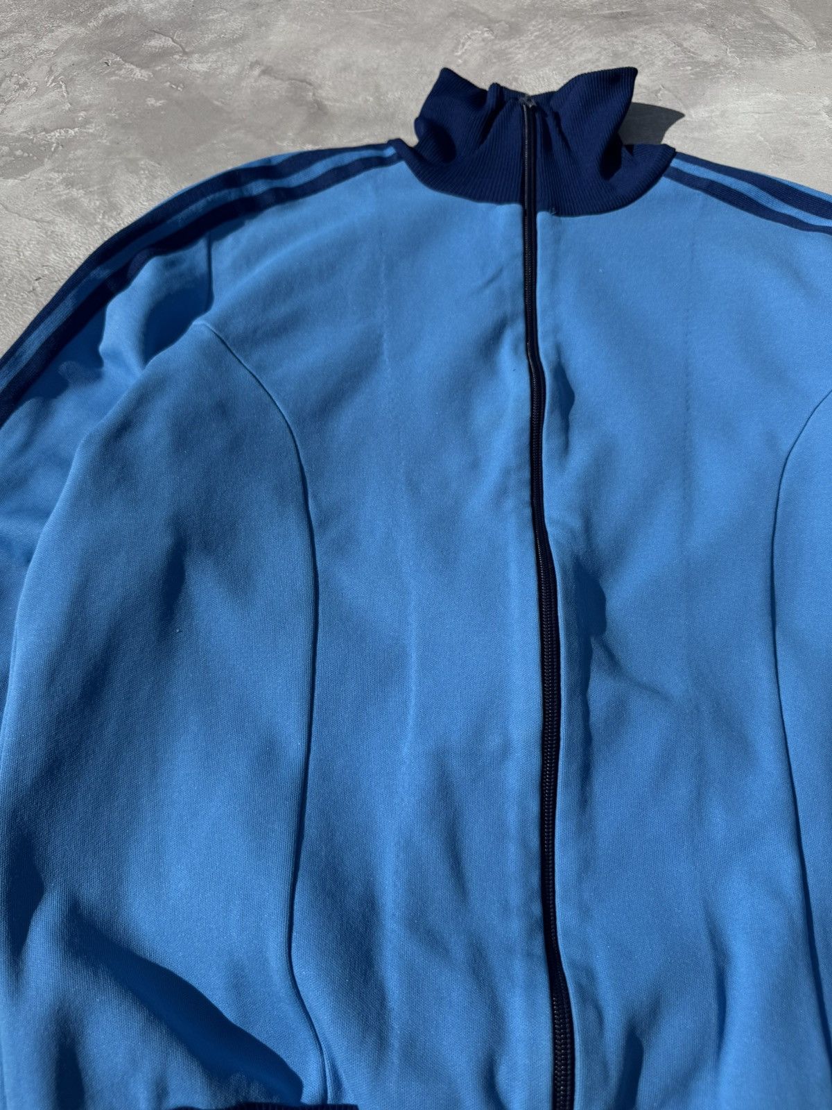Adidas Vintage Adidas 80s-90s Zip Treck Jacket Made in West Germany Size US S / EU 44-46 / 1 - 5 Thumbnail