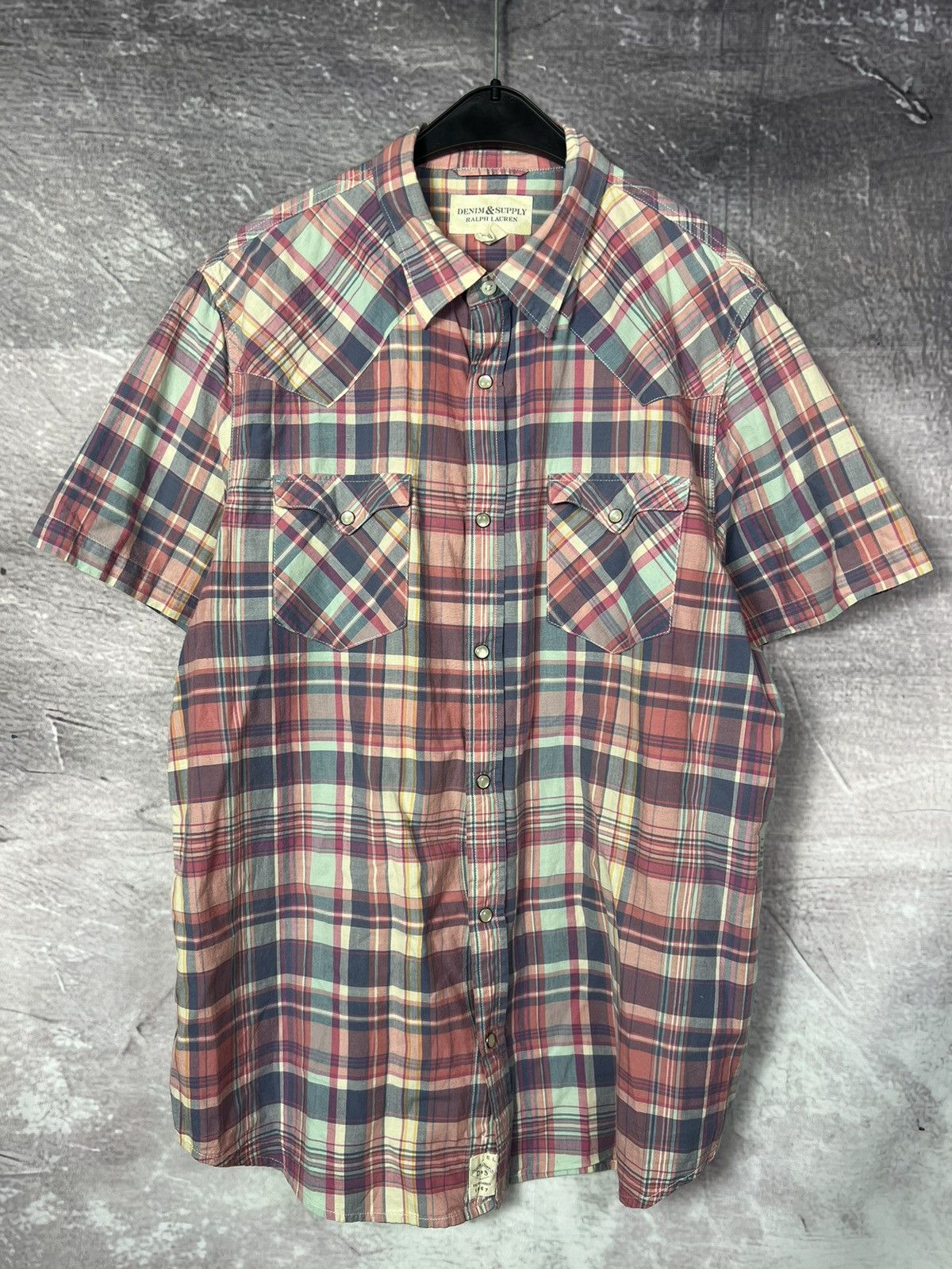 Denim & Supply Ralph Lauren Ralph Lauren Denim&Supply Western Checkered Shirt Size US XL / EU 56 / 4 - 3 Thumbnail
