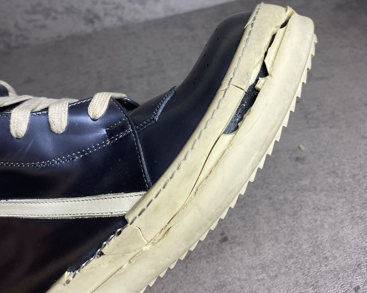 Rick Owens RICK OWENS - SS15 FAUN METALLIC SILVER GEOBASKET Size US 8 / IT 38 - 17 Thumbnail