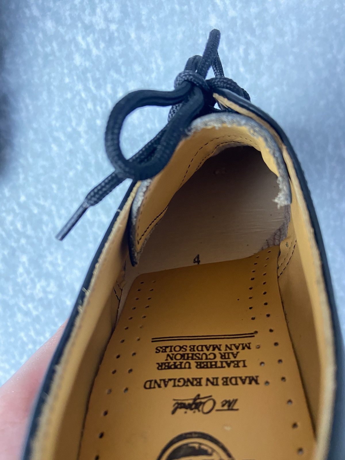 Dr. Martens Dr. Martens 1461 PW Black Smooth Leather Oxford Shoes Size US 6.5 / IT 36.5 - 6 Thumbnail