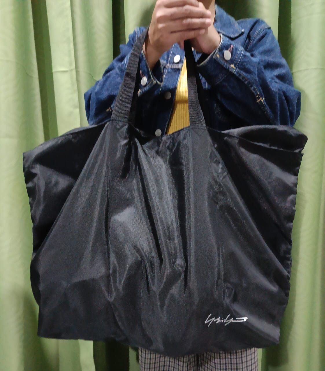 Yohji Yamamoto Yohji Yamamoto Big Shoulder Bag Size ONE SIZE - 2 Thumbnail