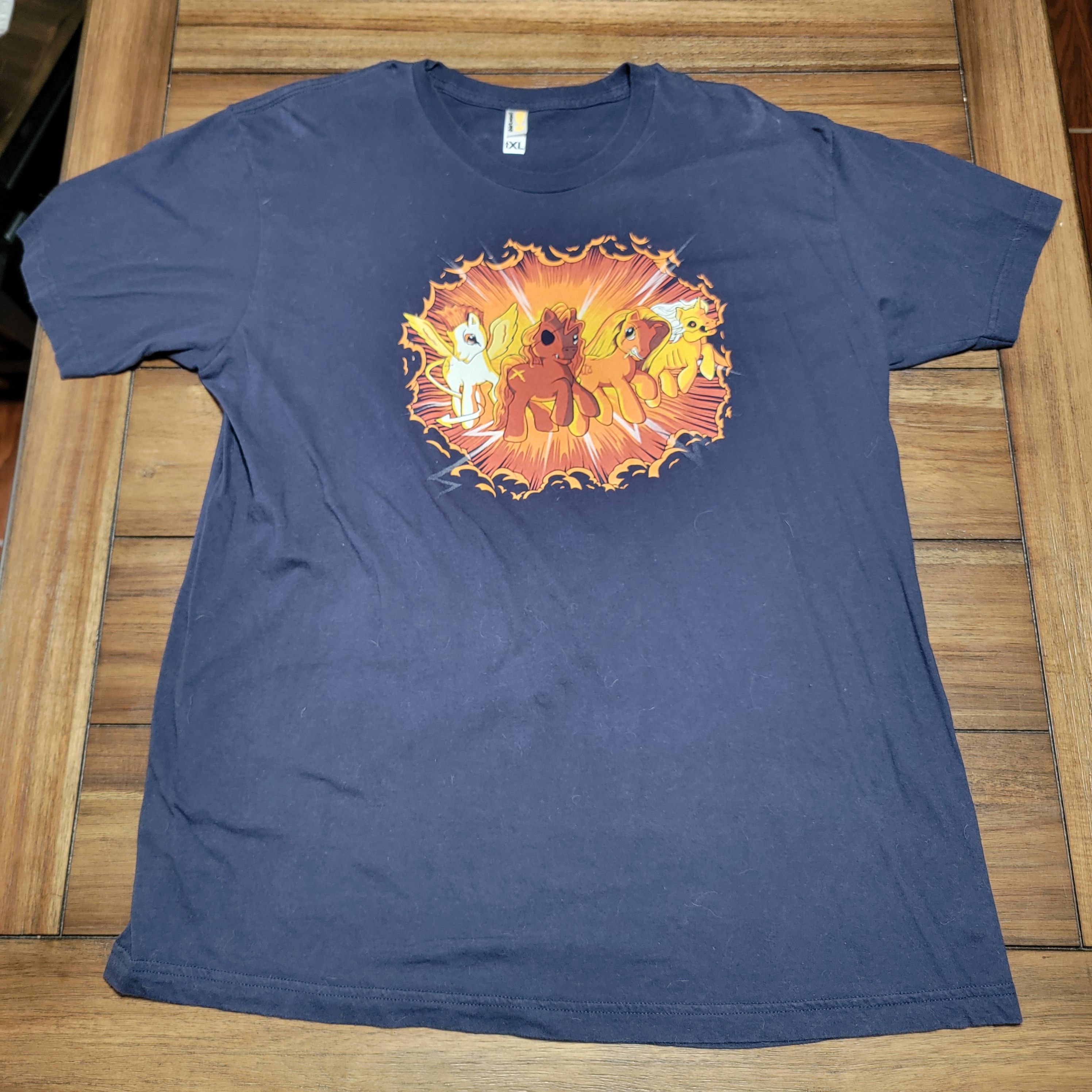 Other Shirt.Woot! SS Tee "Four Little Ponies Of..." - XL Size US XL / EU 56 / 4 - 1 Thumbnail